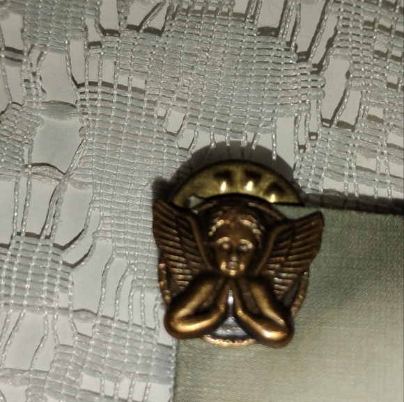 2 Vintage mostly memories mini messages ,Angel,rose pin, cherub and angels - Picture 2 of 10